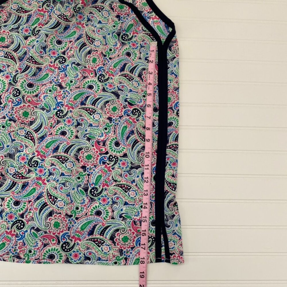C. Wonder Paisley Sleeveless Top Womens Medium - Picture 4 of 6